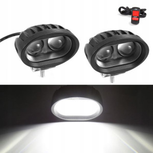 Halogeny motocyklowe podwójny LED KRW20S