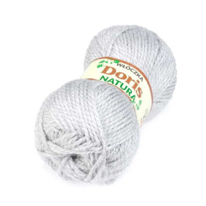 Włóczka Doris 804 J.Popielaty