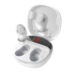 Słuchawki bezprzewodowe dokanałowe Bluetooth 5.0 TWS Baseus Encok True Wire