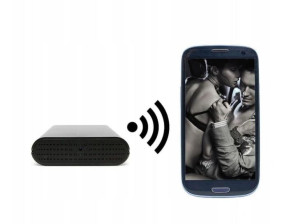 Podsłuch mini kamera WiFi ukryta w power banku