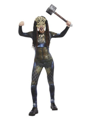 Strój Predator Predatora Wojowniczka Kosmitka - S
