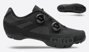 Buty męskie GIRO SECTOR black dark shadow roz.48 (NEW)