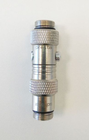 Końcówka do pompki LEZYNE ABS SHOCK CHUCK presta/schrader (NEW)
