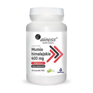 ALINESS Mumio himalajskie (Shilajit extract) 400mg 90kap vege