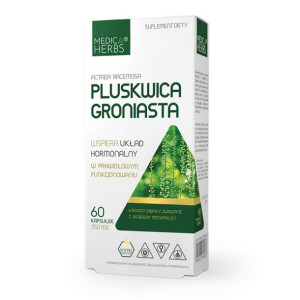 MEDICA HERBS Pluskwica groniasta 60kap