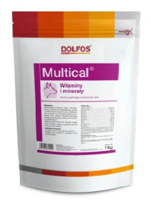 DOLFOS Multical 1kg proszek Witaminy dla Psa