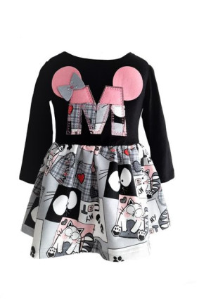 Sukienka z długim rękawem 86 MINNIE