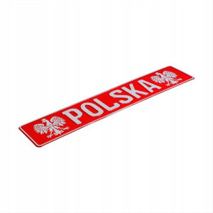 Tablica aluminiowa gadżet kolekcjonerskia POLSKA