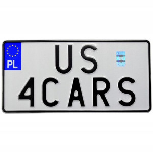 Polska tablica kolekcjonerska aluminium USA JDM