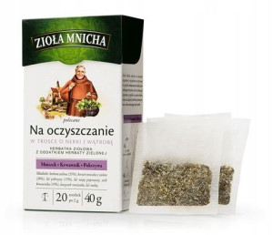 HERBATA HERBAPOL Zioła Mnicha na odchudzanie 20TB