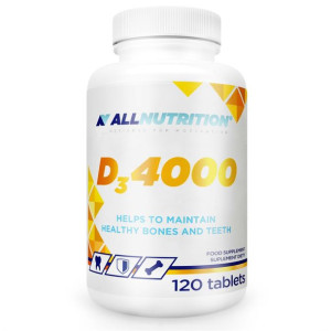 ALLNUTRITION Witamina D3 4000 - suplement diety - 120 tabletek