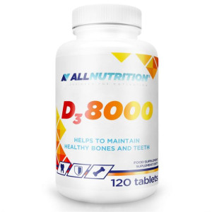 ALLNUTRITION Witamina D3 8000 - suplement diety - 120 tabletek