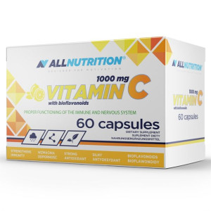 ALLNUTRITION Witamina C 1000mg+ BIOFLAWONOIDY 60 kapsułek