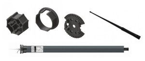 Zestaw - silnik Mobilus M35 MR 10/14 + adapter + zabierak + uchwyt + kluczy