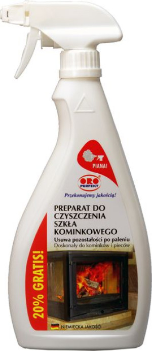 ORO Preparat do czyszczenia szkła kominkowego 600