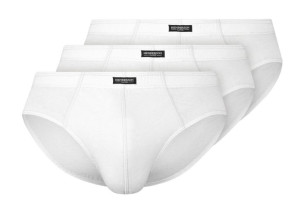 Slipy męskie Henderson CLASSIC 3 PACK białe