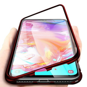 Etui Magnetyczne Front+Back Xiaomi Mi 10T Red