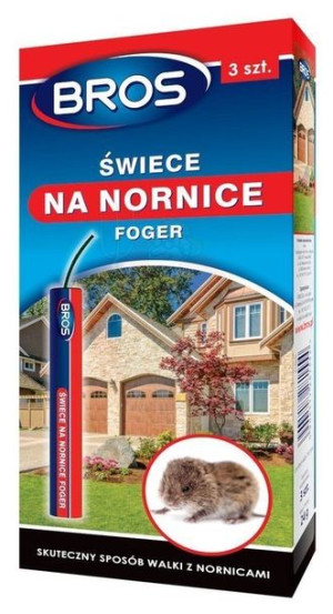 Świece na nornice Foger