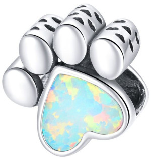 Charms Srebro  - Łapa Galaxy
