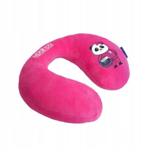 SPARCO Poduszka kołnierz pod kark różowa Panda