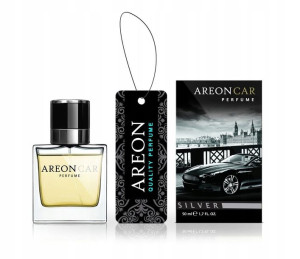 Areon Car Perfume 50ml Silver Perfumy Samochodowe