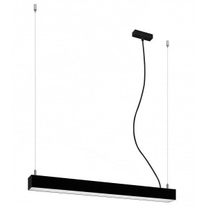 Czarna lampa wisząca LED liniowa 4000 K - EX614-Pini