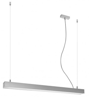 Srebrna lampa wisząca z modułem LED 4000 K - EX616-Pini