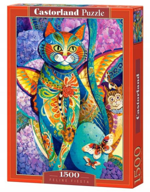 PUZZLE 1500el. Feline Fiesta CASTORLAND C-151448-2
