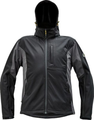 Softshell kurtka wodoodporna Dayboro antracytowo-czarny