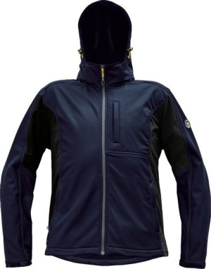 Softshell kurtka wodoodporna Dayboro granatowo-czarny