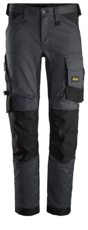 Spodnie stretch 6341 AllroundWork Snickers steel grey/black