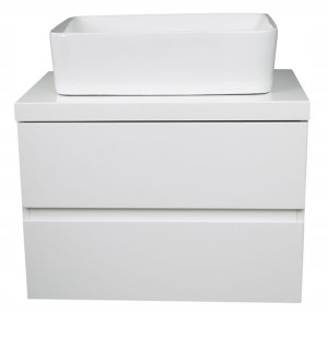 Szafka Łazienkowa Z Grubym Blatem Mdf! 50cm Połysk