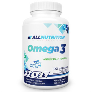 ALLNUTRITION OMEGA 3 - Olej ryby 1000mg - 90 kapsułek