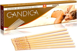 Candica Hopi Świece do świecowania uszu Indian Hopi (5 par - 10szt.)