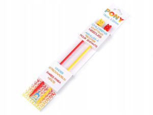Plastikowe druty dla dzieci 3,25mm