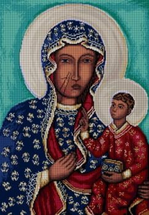 Zestaw do haftu Matka Boska Częstochowska (7154)