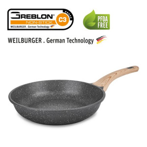 Patelnia granitowa greblon Konighoffer Fegato Ø 28