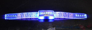 Bransoletka Świecąca Happy Led 6szt