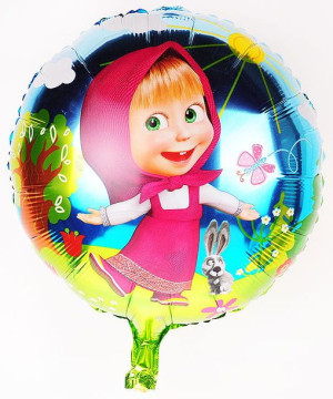 Balon 18" Masza Z Króliczkiem