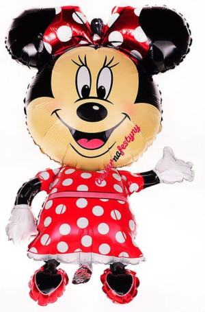 Balon 24" Myszka Minnie Czerwona New