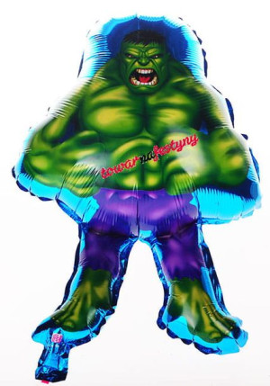 Balon 22" Hulk Figurka