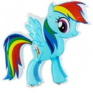 Balon Grabo 24" Rainbow Dash