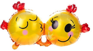Balon Buźki 48x93cm
