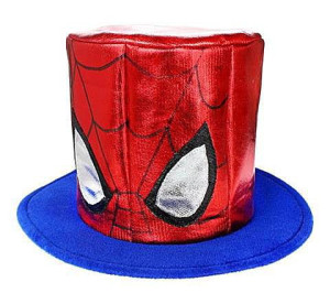 Kapelusz Spider Man Elegancki Pająk