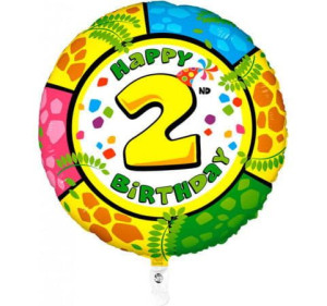 Balon 18" Grabo Happy Cyfra 2