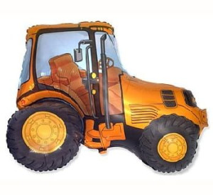 Balon Hiszpański 24" Traktor Pomarańczowy