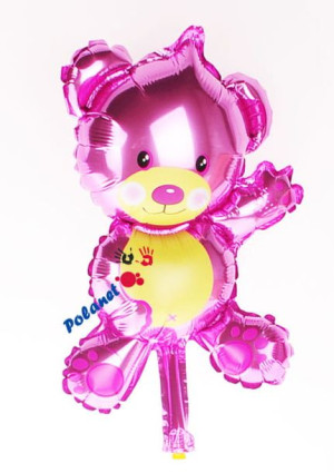 Balon 12" Miś Różowy