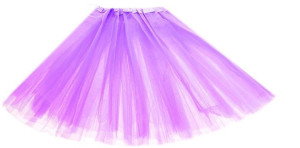 Spódniczka Tiulowa Fioletowa 30cm C1a