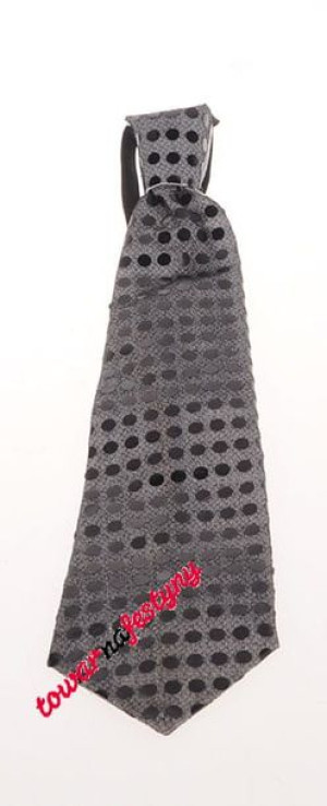Krawat Led Świecący 6a28 Czarny