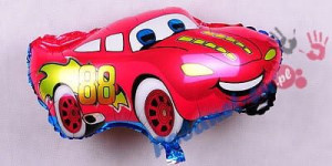 Balon 22" Cars Czerwony Błyszczący